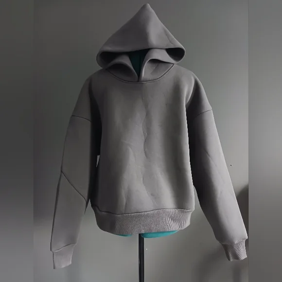 NWT Saint Alexander GRAY Cl Shadow Hoodie Size S